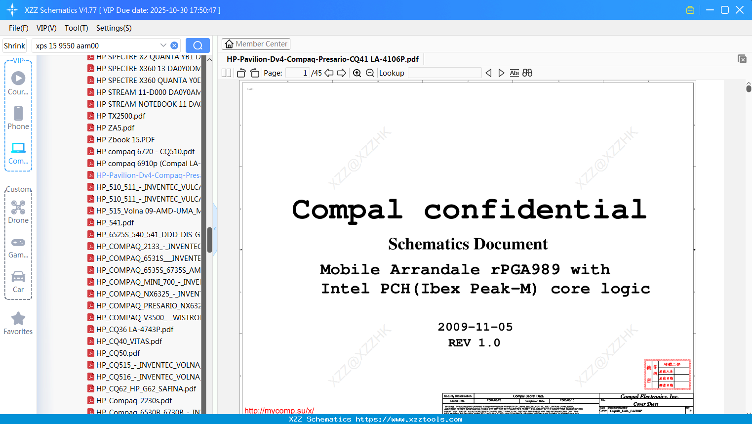 Laptop HP-Pavilion-Dv4-Compaq-Presario-CQ41 LA-4106P